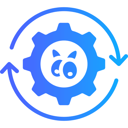 Icon representing the food processing sector