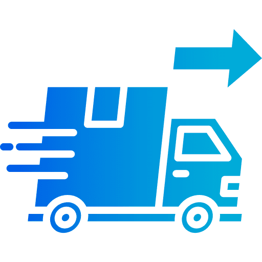 Icon representing transportation and logistics